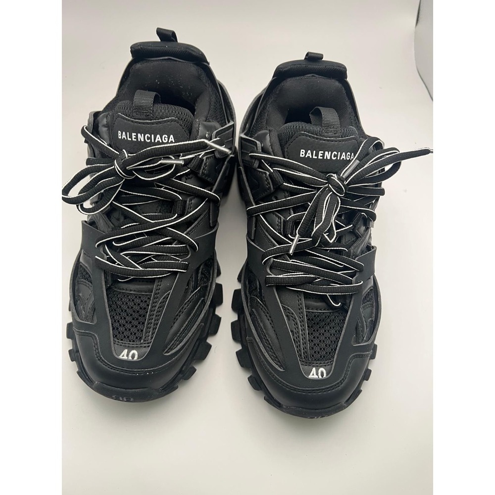 Balenciaga Track Sneakers Men's Sz EU 40 /US 7 UK 6 Black Excellent Condition